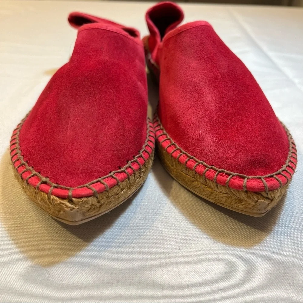 Pare Gabia Women’s Espadrilles Size 37 Suede Color Fuchsia Made in Spain